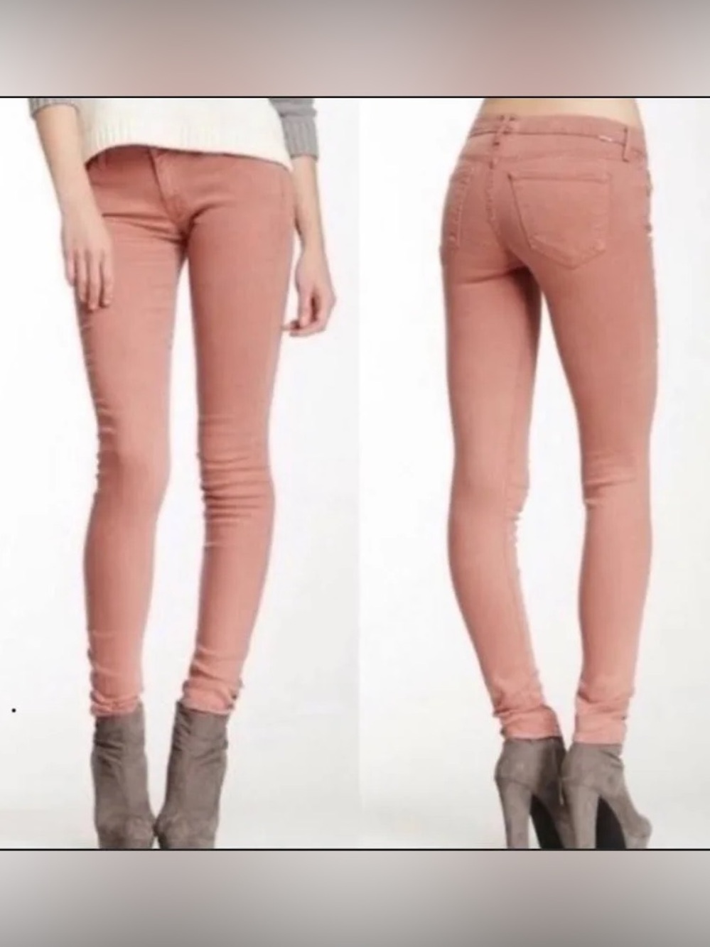 MOTHER The Looker ankle zip
Sz 27